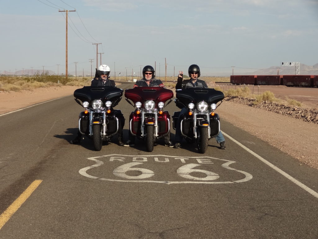 Route 66, heute auf der orginalen Mother Road Ineichens on tour